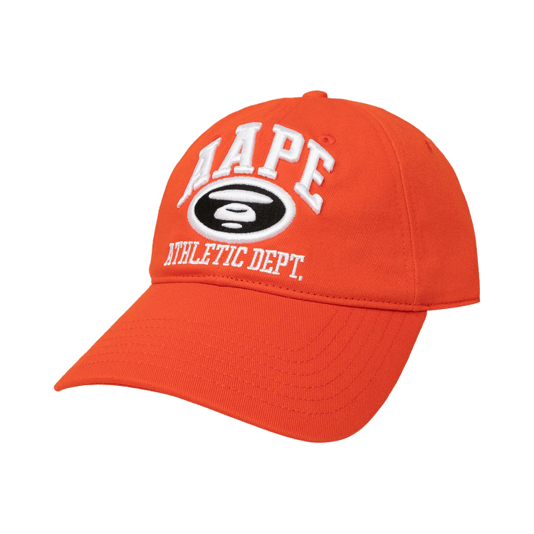 AAPE Moonface Embroidered Cap 'Orange'