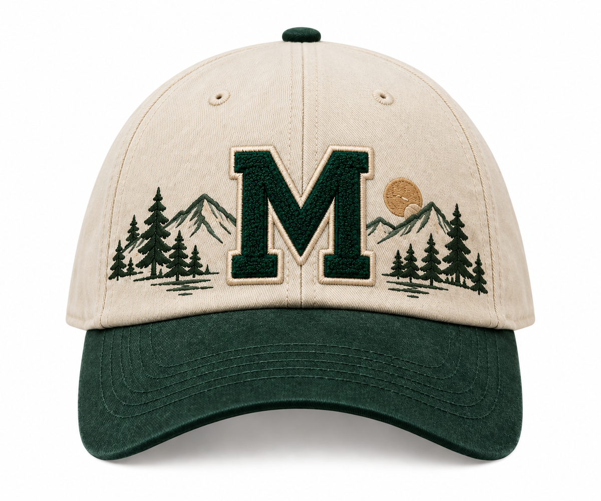 Marcelia Wilderness Dad Cap — Green