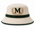 Marcelia Laurel Bucket Hat — Cream & Green