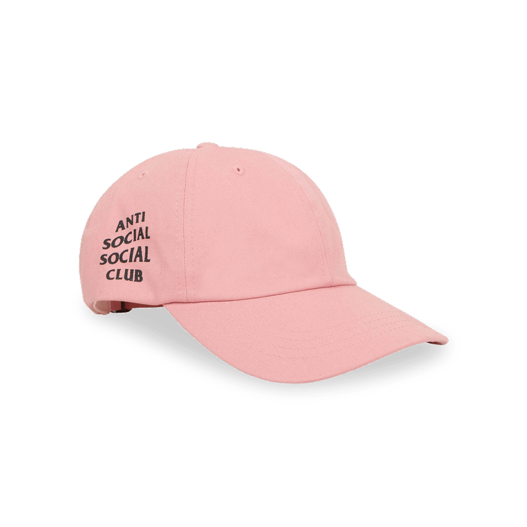 Anti Social Social Club Weird Logo Baseball Cap 'Pink'