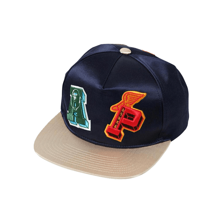 BAPE Multi Lettered Cap 'Blue'