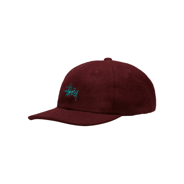 Stussy Stock Wool Low Pro Cap 'Mauve'