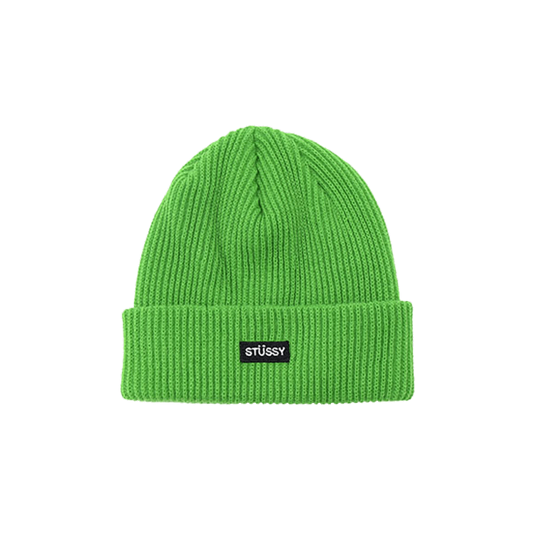 Stussy Patch Watch Cap Beanie 'Green'