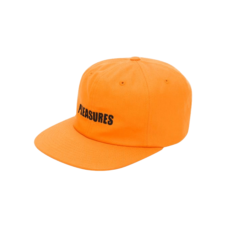 Pleasures Power Logo Hat 'Orange'