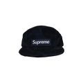 Supreme Camo Corduroy Camp Cap 'Navy'