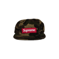 Supreme Camo Corduroy Camp Cap 'Woodland Camo'