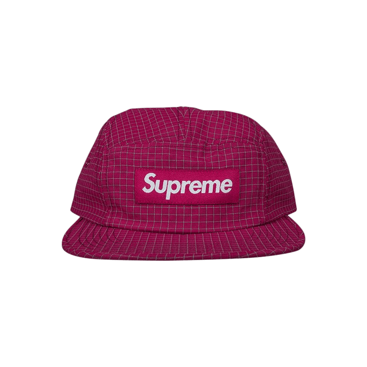 Supreme Reflective Ripstop Camp Cap 'Red'