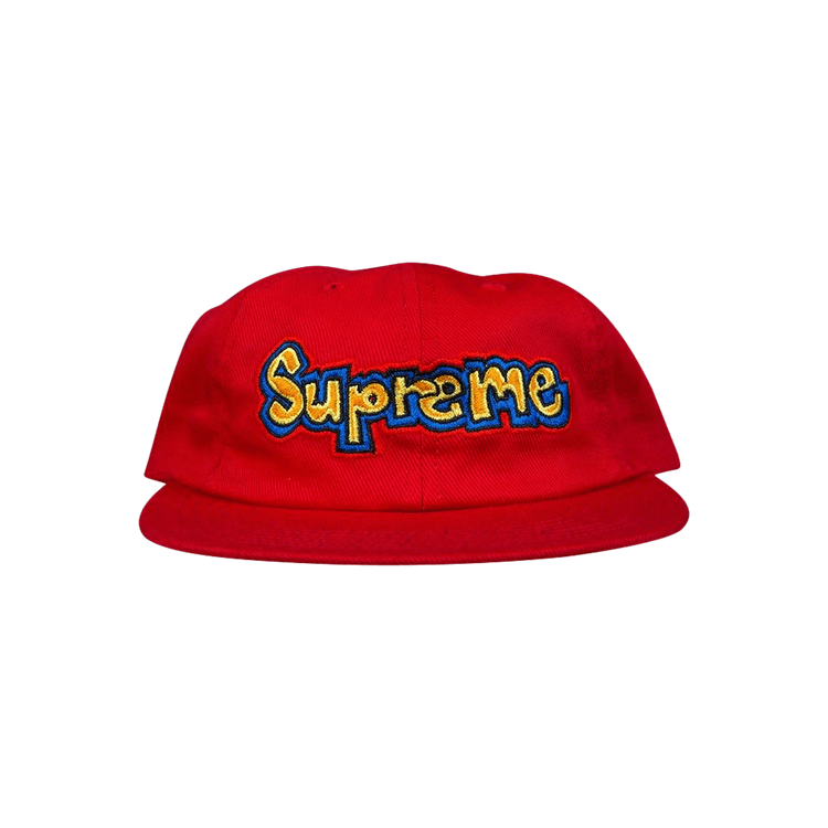 Supreme Gonz Logo 6 Panel Cap 'Red'