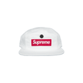 Supreme Snap Button Pocket Camp Cap 'White'