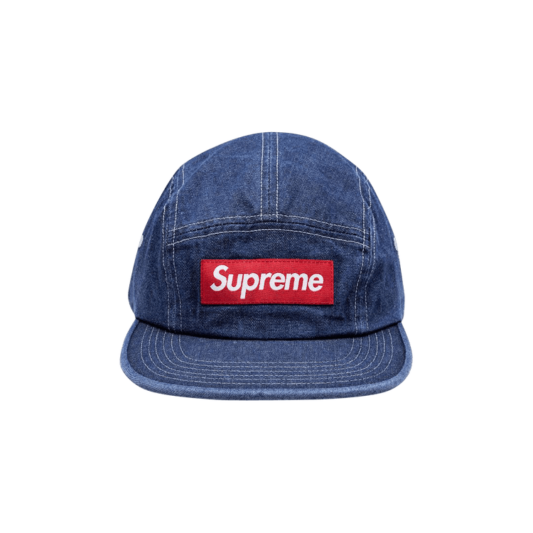 Supreme Washed Chino Twill Camp Cap 'Denim'