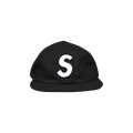 Supreme Wool S Logo 6 Panel 'Black'