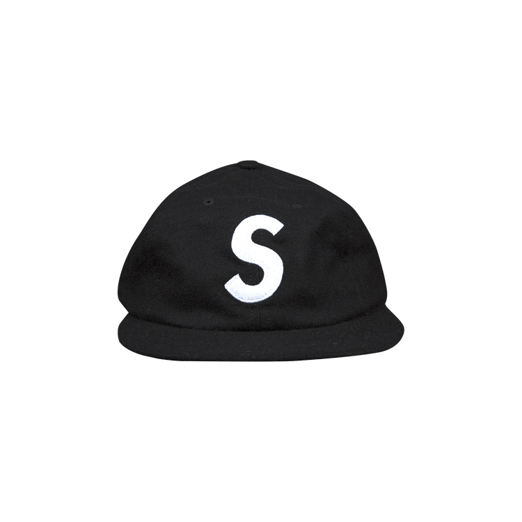 Supreme Wool S Logo 6 Panel 'Black'