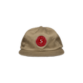Supreme Chino Twill Gel S Logo 6 Panel 'Tan'