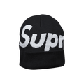 Supreme Big Logo Beanie 'Black'
