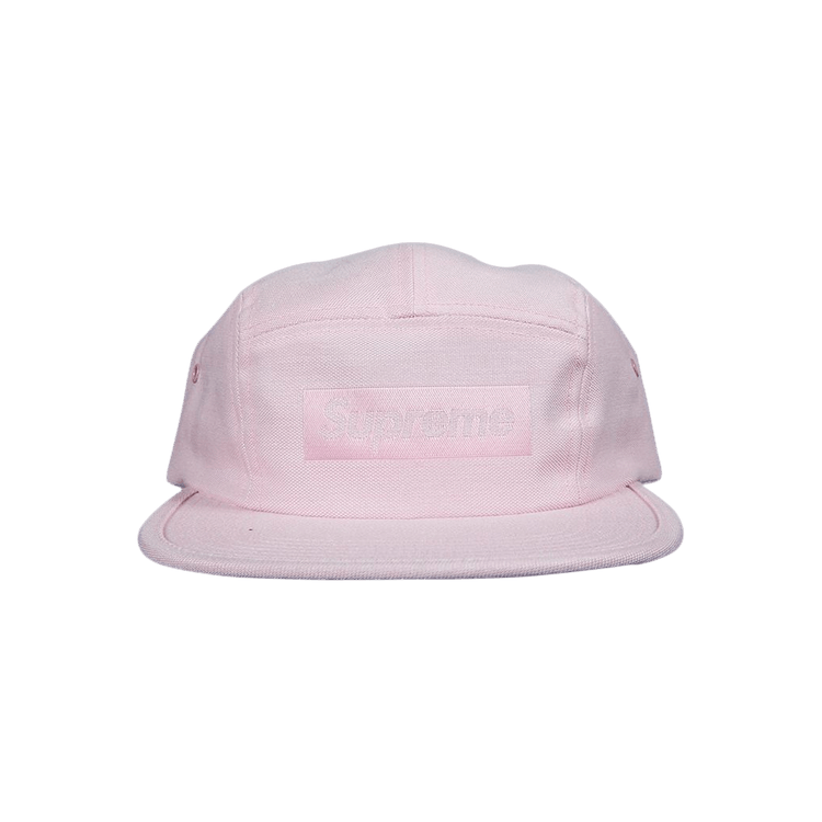 Supreme Jacquard Box Logo Camp Cap 'Pink'