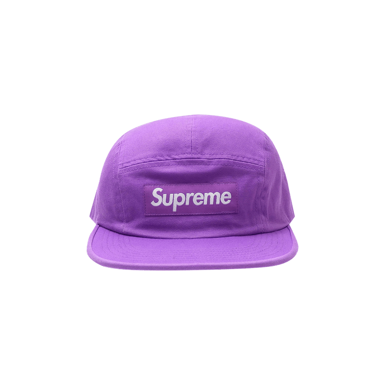 Supreme Washed Chino Twill Camp Cap 'Light Purple'