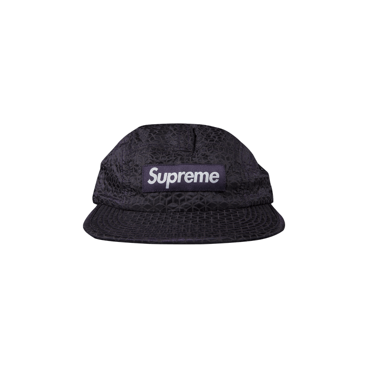 Supreme Geometric Ripstop Camp Cap 'Purple'