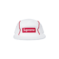 Supreme Pique Piping Camp Cap 'White'