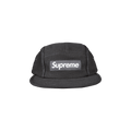 Supreme Pique Piping Camp Cap 'Black'