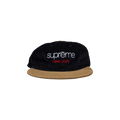 Supreme Classic Logo Corduroy 6 Panel 'Navy'