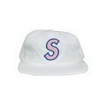 Supreme Felt S-Logo 6-Panel Cap 'White'