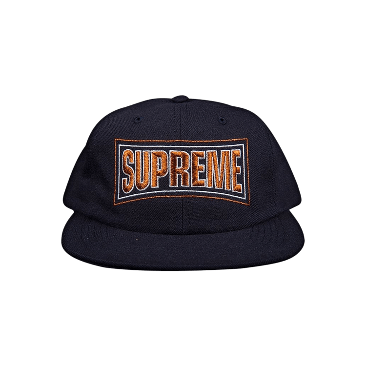 Supreme Metallic Arc 6-Panel Cap 'Navy'