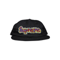 Supreme Gonz Logo 6 Panel Cap 'Black'
