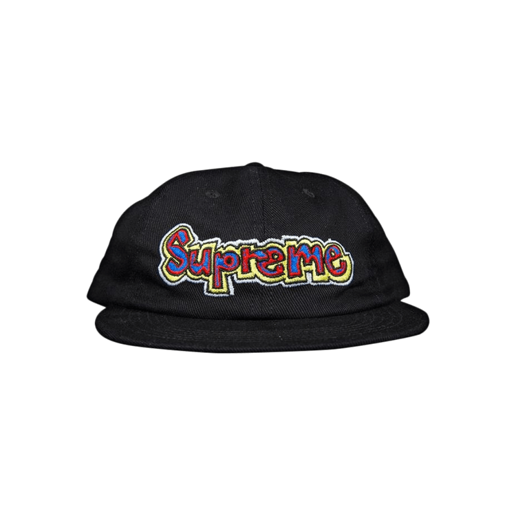 Supreme Gonz Logo 6 Panel Cap 'Black'