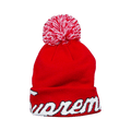 Supreme x New Era Script Beanie 'Red'