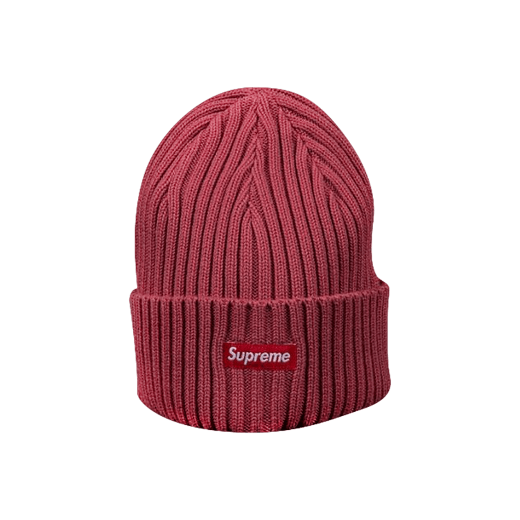Supreme Overdyed Ribbed Beanie 'Magenta'