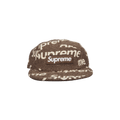Supreme Harris Tweed Camp Cap 'Brown'