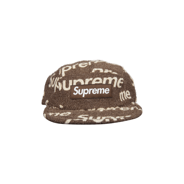 Supreme Harris Tweed Camp Cap 'Brown'
