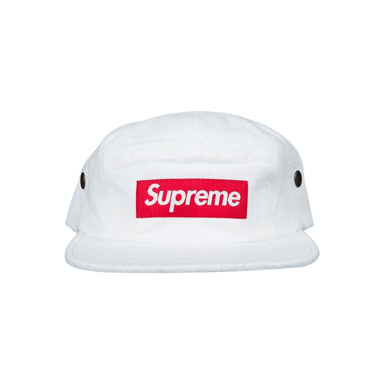 Supreme Napped Canvas Camp Cap 'White'