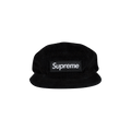 Supreme Camo Corduroy Camp Cap 'Black'