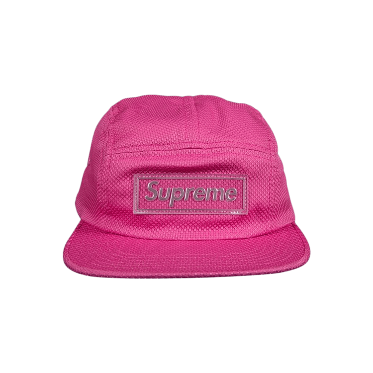 Supreme Nylon Pique Camp Cap 'Pink'