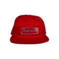 Supreme Nylon Pique Camp Cap 'Red'