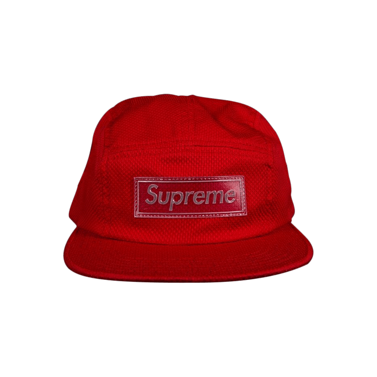 Supreme Nylon Pique Camp Cap 'Red'