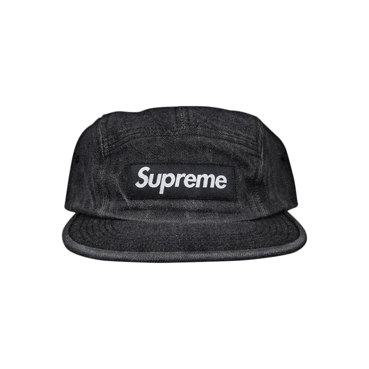 Supreme Denim Camp Cap 'Black'