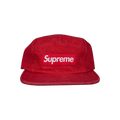 Supreme Denim Camp Cap 'Red'