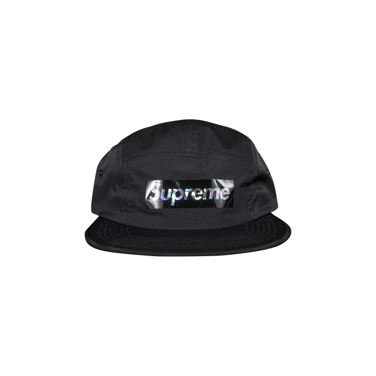 Supreme Holographic Camp Cap 'Black'