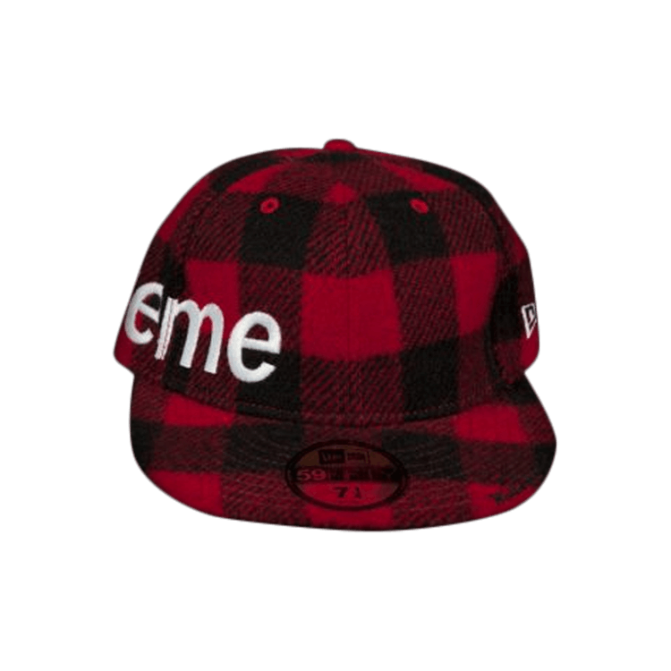 Supreme New Era Buffalo Check 'Red'