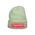 Supreme New Era Box Logo Beanie 'Lime'