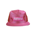 Supreme Raw Silk Camp Cap 'Pink'