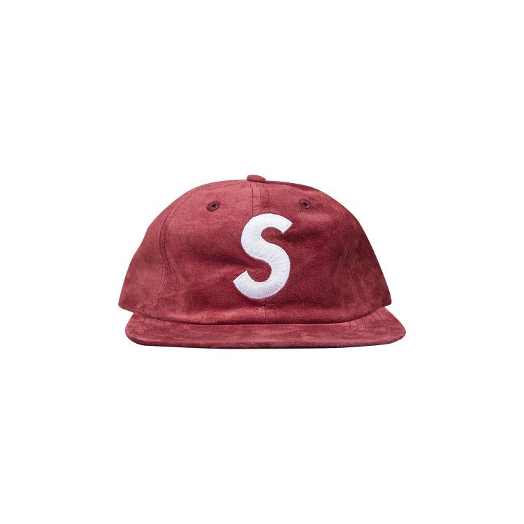 Supreme Suede S Logo 6 Panel 'Burgundy'