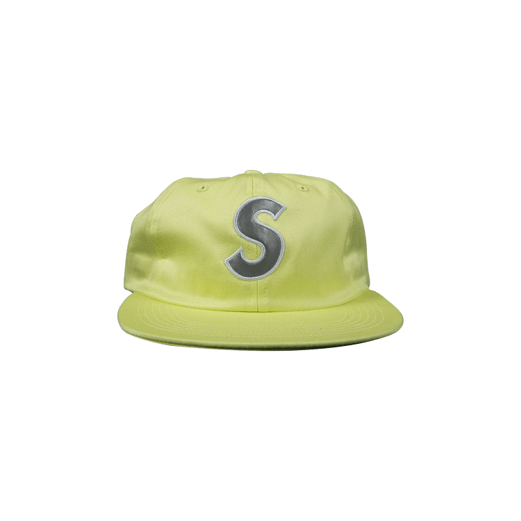 Supreme 3M Reflective S Logo 6-Panel 'Lime'