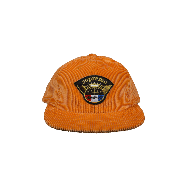 Supreme Global Corduroy Hat 'Orange'