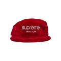 Supreme Corduroy Classic Logo 6-Panel Cap 'Burgundy'