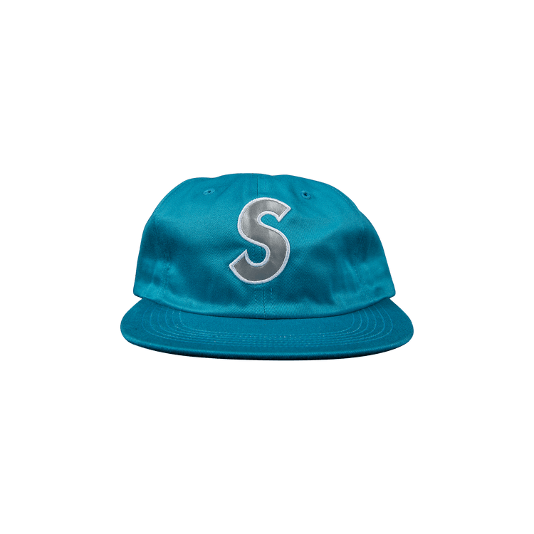 Supreme 3M Reflective S Logo 6-Panel 'Teal'