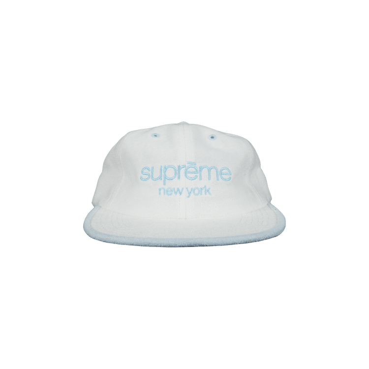 Supreme Terry Classic Logo 6-Panel 'White'