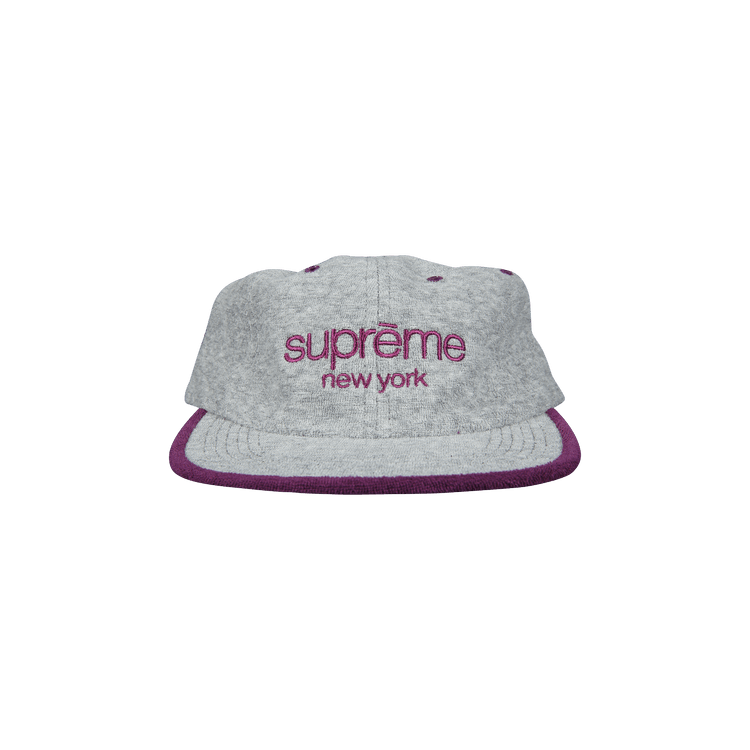 Supreme Terry Classic Logo 6-Panel 'Grey'